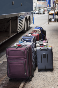 tour bus luggage