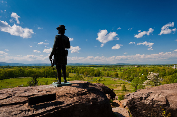 gettysburg battlefield - outdoor 8th grade trip